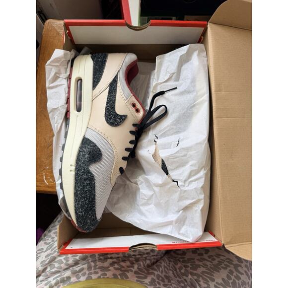 Nike Air Max 1 Size 11.5M/13W Keep Rippin Stop Slippin 2.0 FD5743-200 - Picture 9 of 10